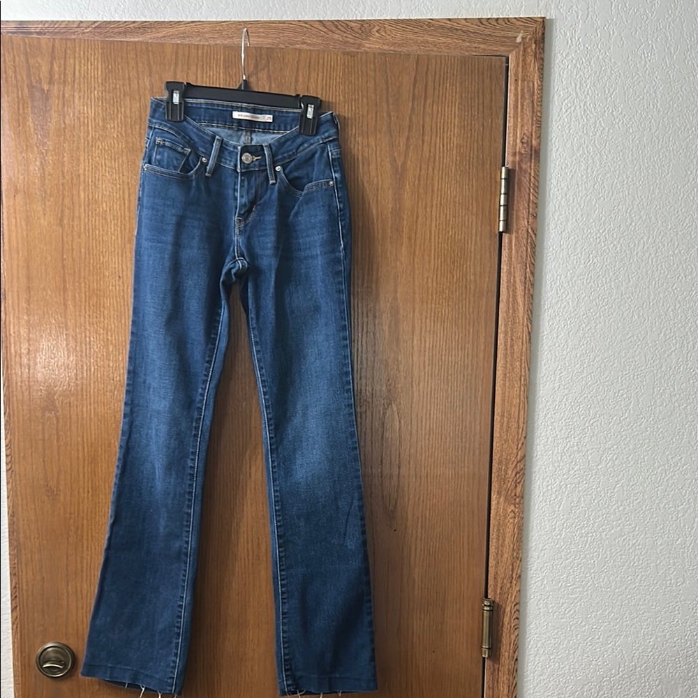 Levi's Blue Boot Cut Jeans Classic Style